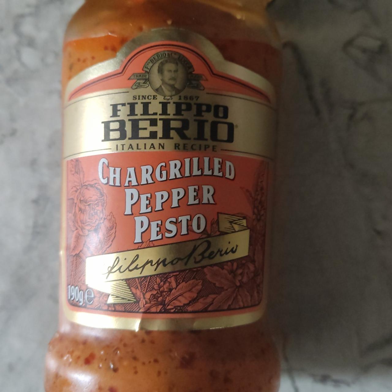 Képek - Pesto faszénen grillezett paprikával Filippo Berio