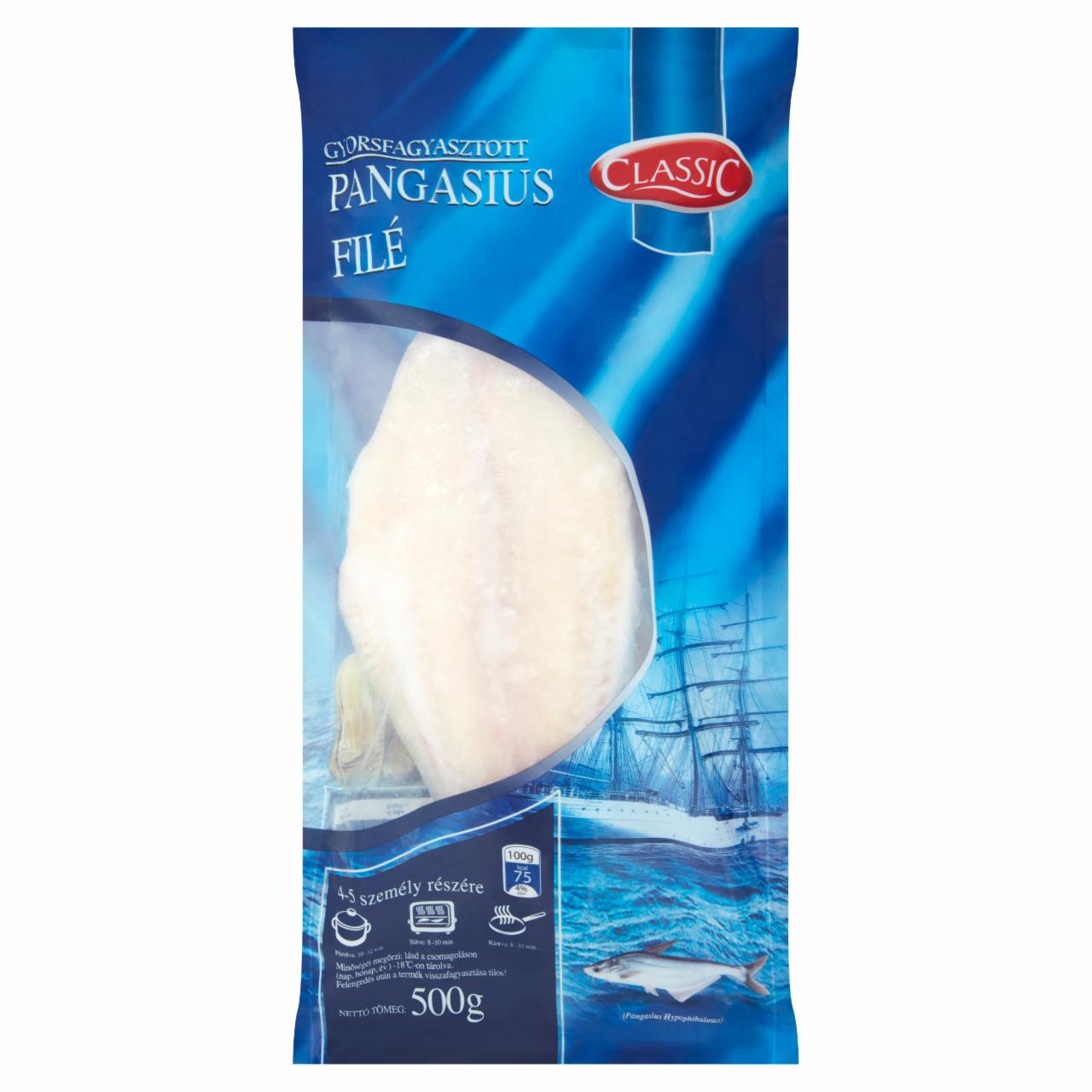 Képek - Classic gyorsfagyasztott pangasius filé 500 g