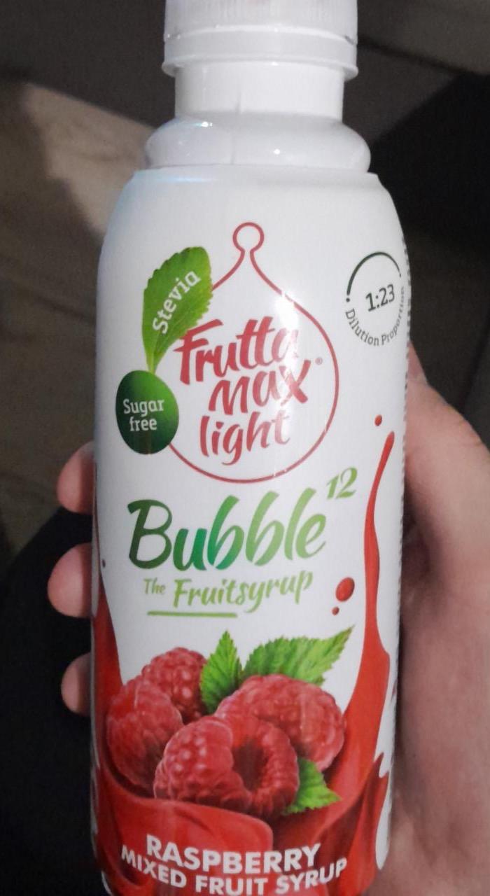 Képek - Bubble málna szörp Frutta Max light