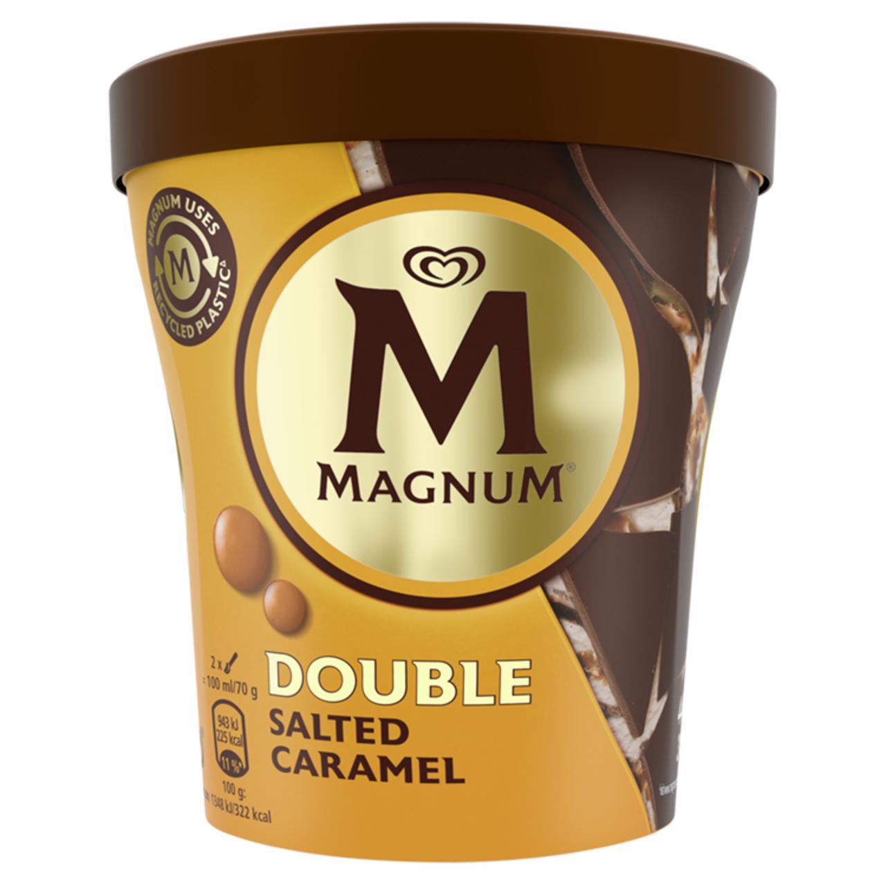Képek - Magnum poharas jégkrém Dupla Sós Karamell 440 ml
