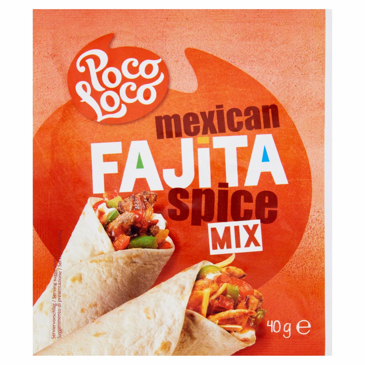 Képek - Poco Loco Fajita fűszerkeverék 40 g