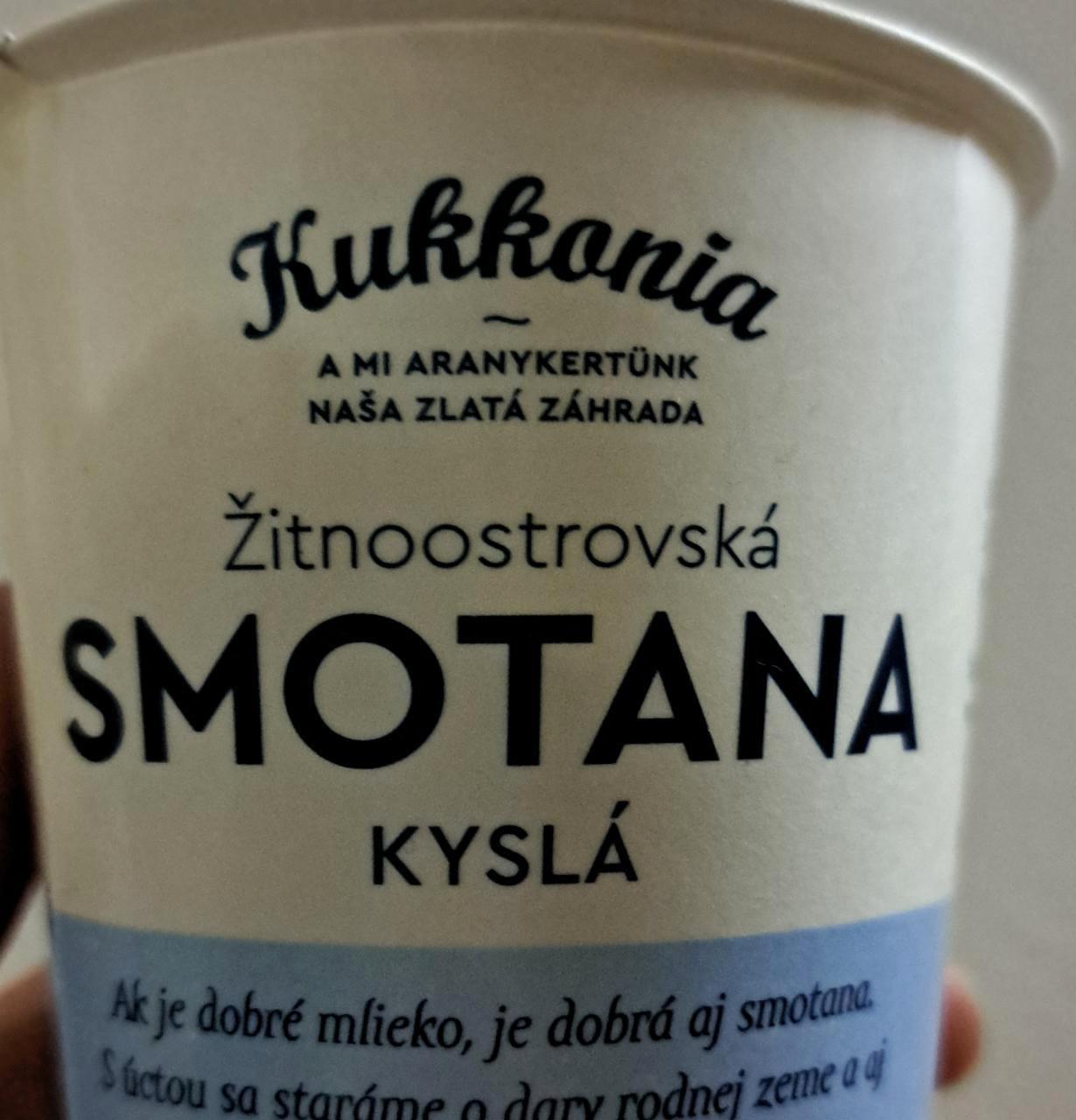 Képek - Žitnoostrovská smotana kyslá Kukkonia