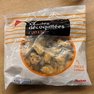 Képek - Moules dé coquillées Cuites Auchan