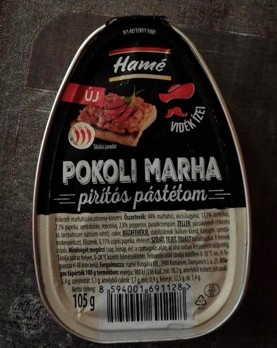 Képek - Pokoli marha pirítós pástètom Hamé