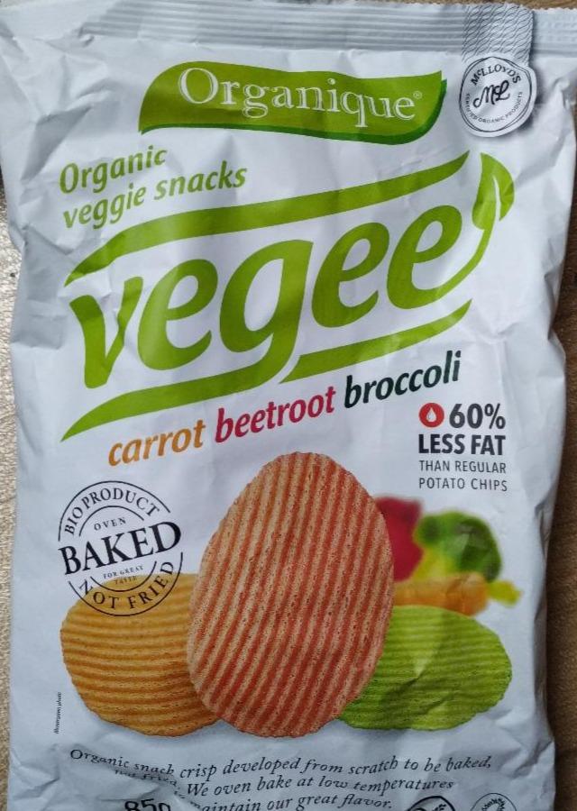 Képek - Vegee sült zöldséges bio snack Organique