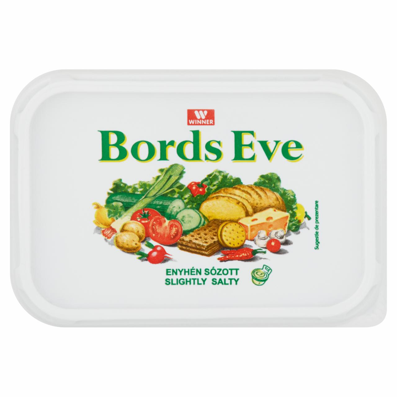 Képek - Bords Eve Enyhén sózott, csökkentett zsírtartalmú margarin 250 g