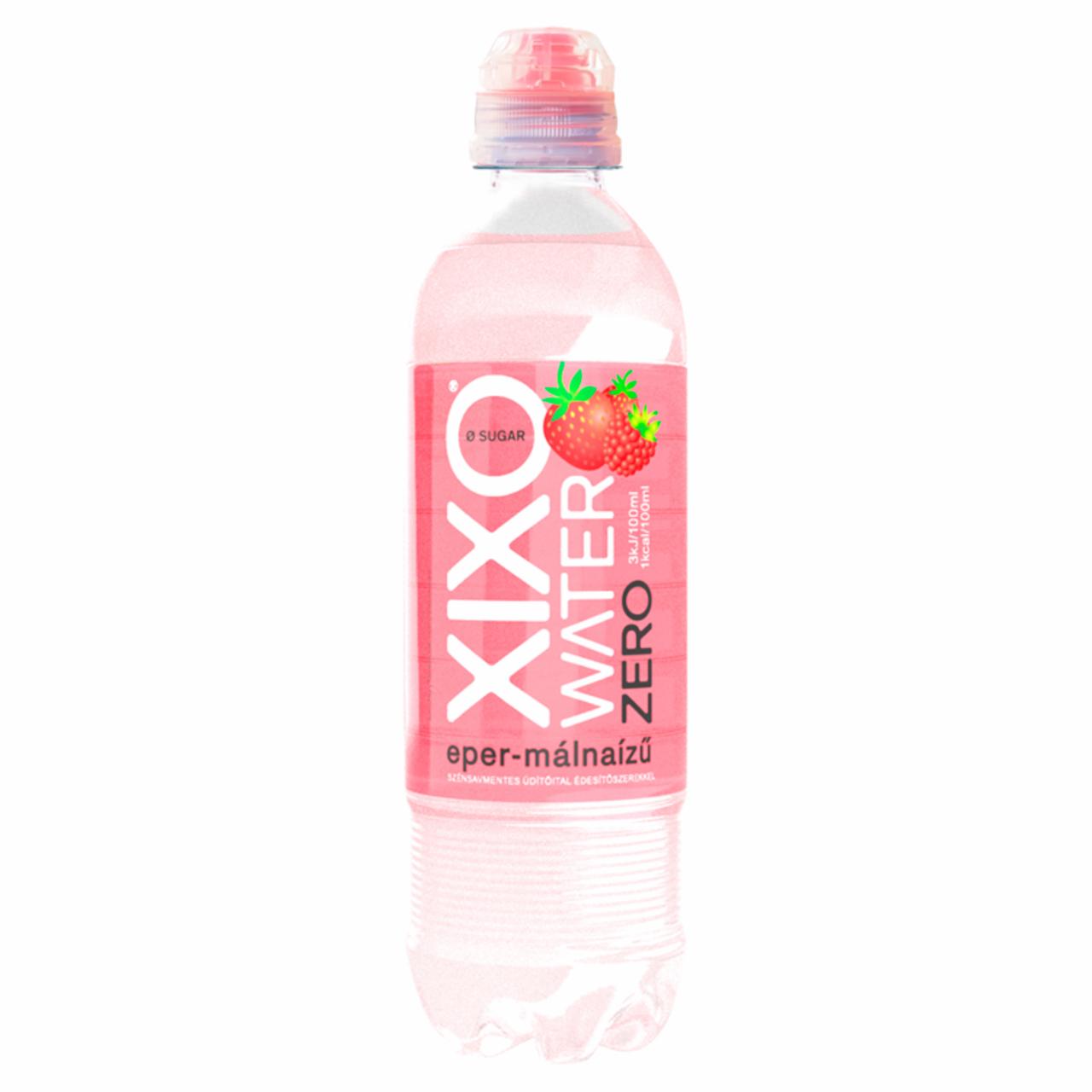 Képek - XIXO Water Zero eper-málnaízű szénsavmentes üdítőital édesítőszerekkel 0,5 l