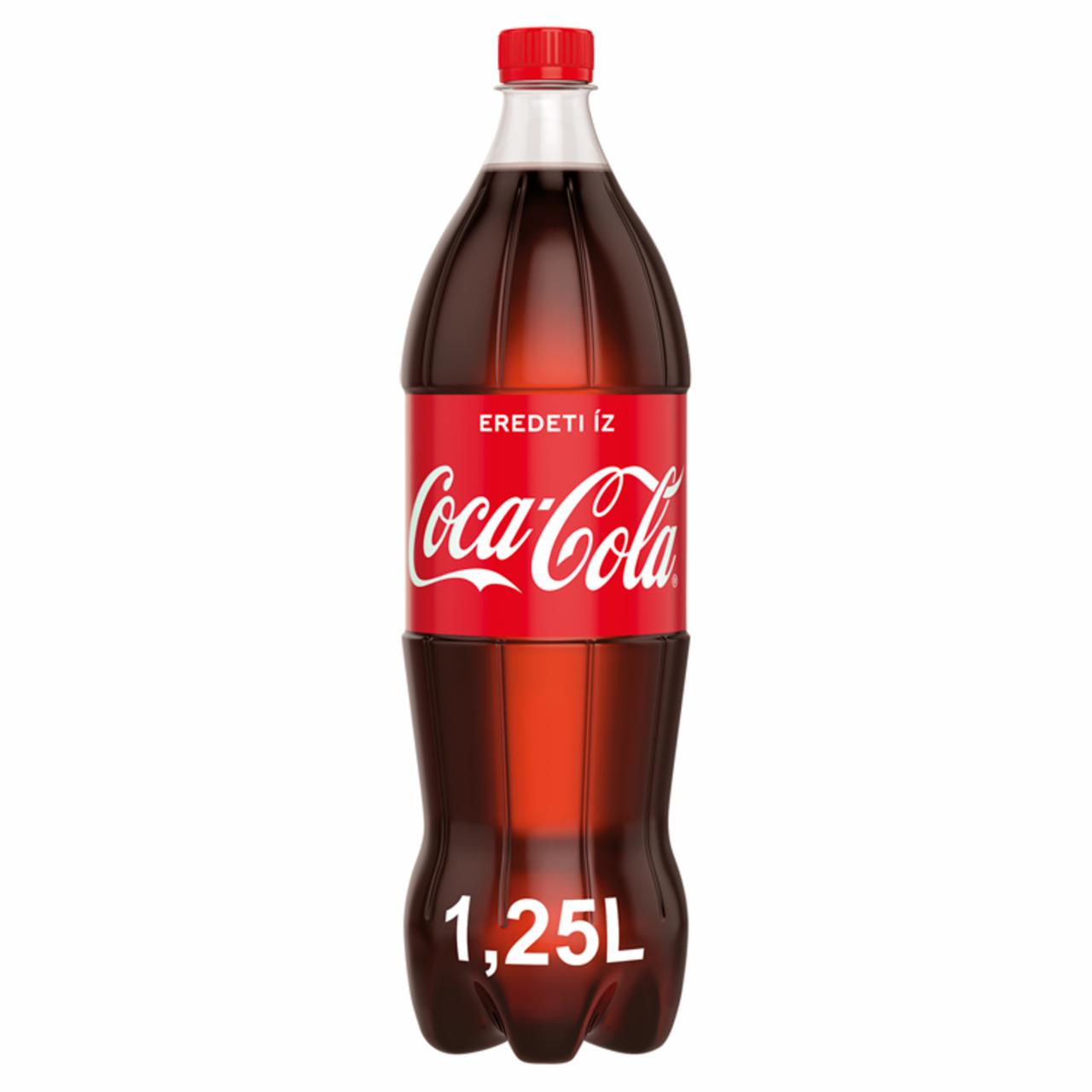 Képek - Coca-Cola colaízű szénsavas üdítőital 1,25 l