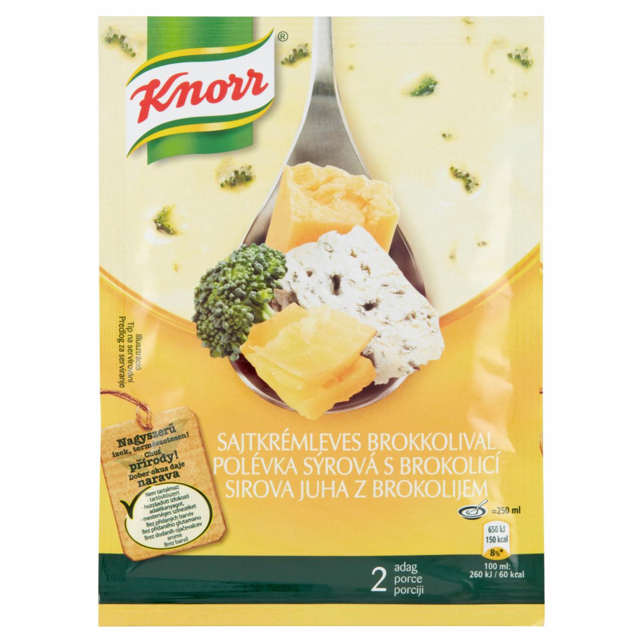 Képek - Knorr sajtkrémleves brokkolival 43 g
