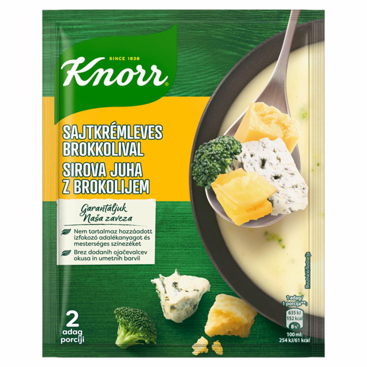 Képek - Knorr sajtkrémleves brokkolival 43 g