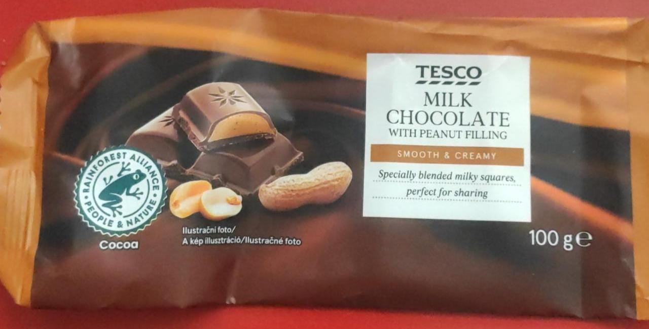 Képek - Milk Chocolate With Peanut Butter Filling Tesco