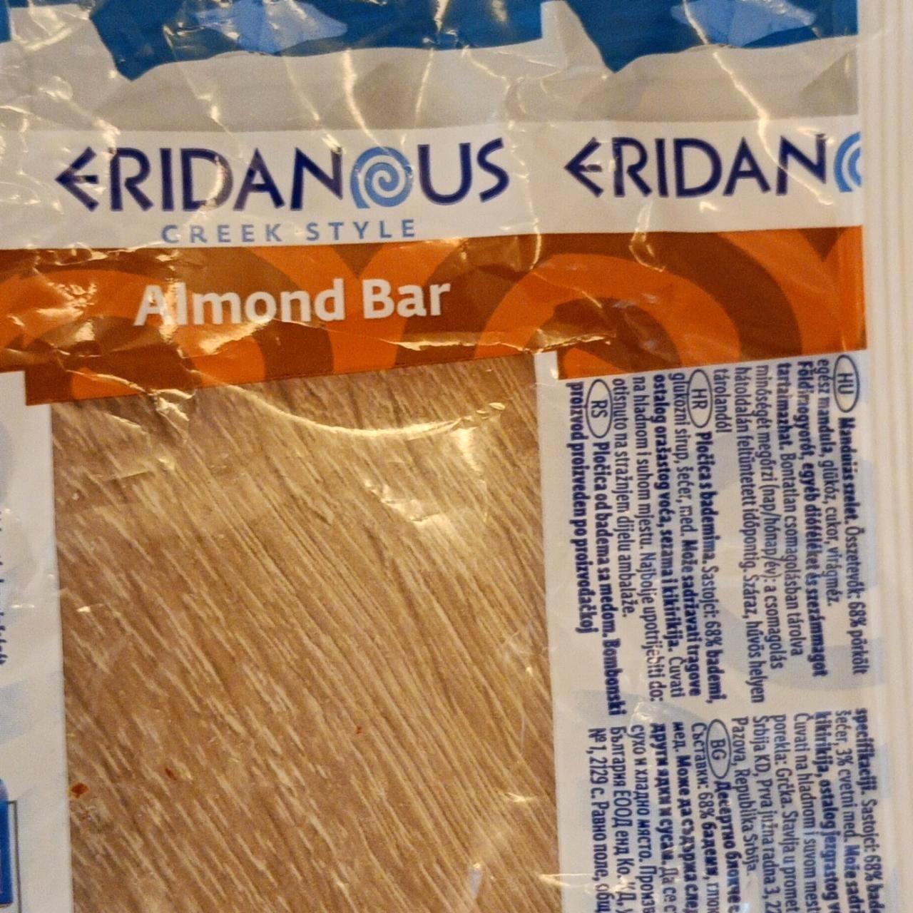 Képek - Almond bar Eridanous