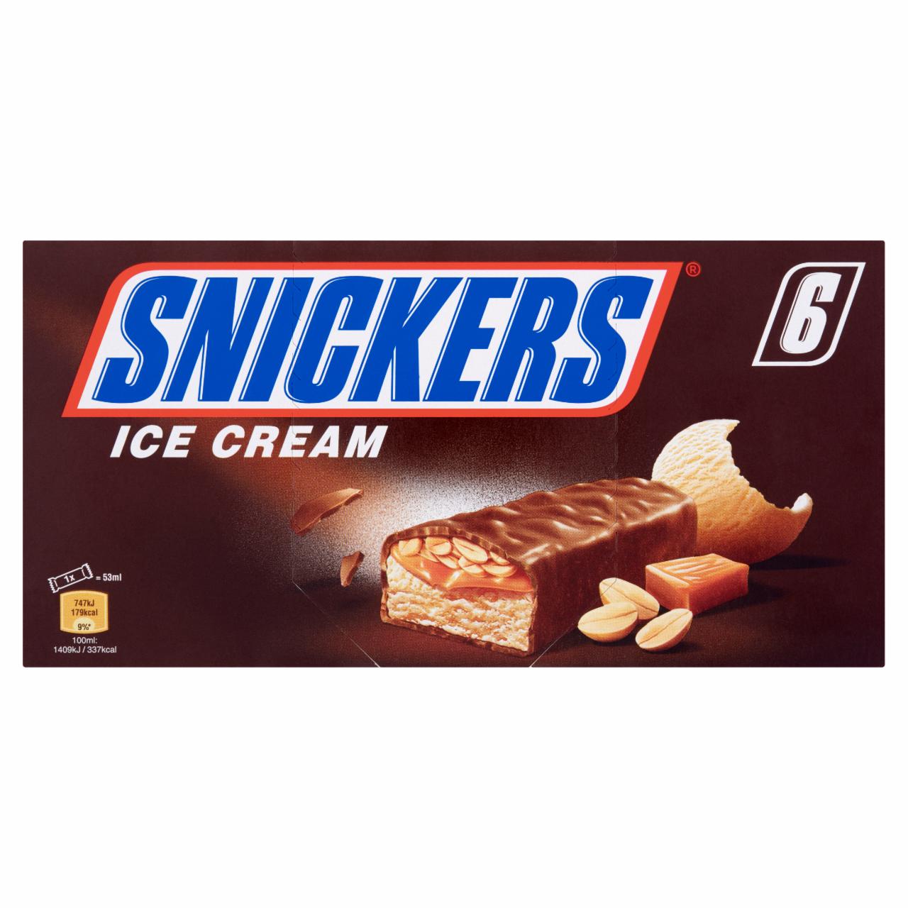 Képek - Snickers jégkrém 6-pack 288 g
