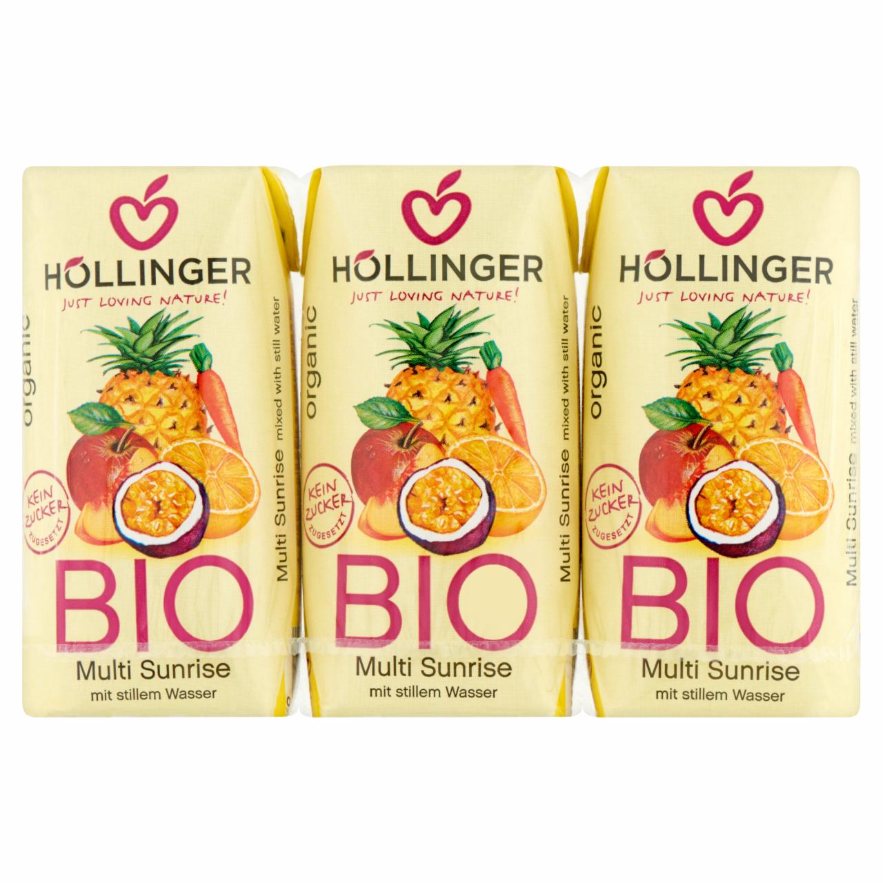 Képek - Höllinger BIO Multi Sunrise nektár 3 x 200 ml