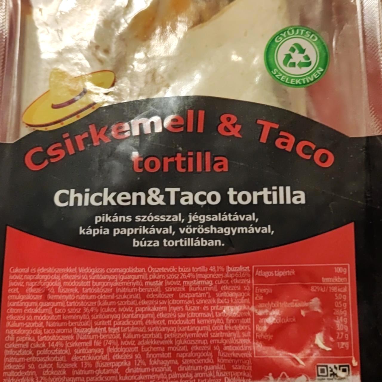Képek - Csirkemell & Taco tortilla