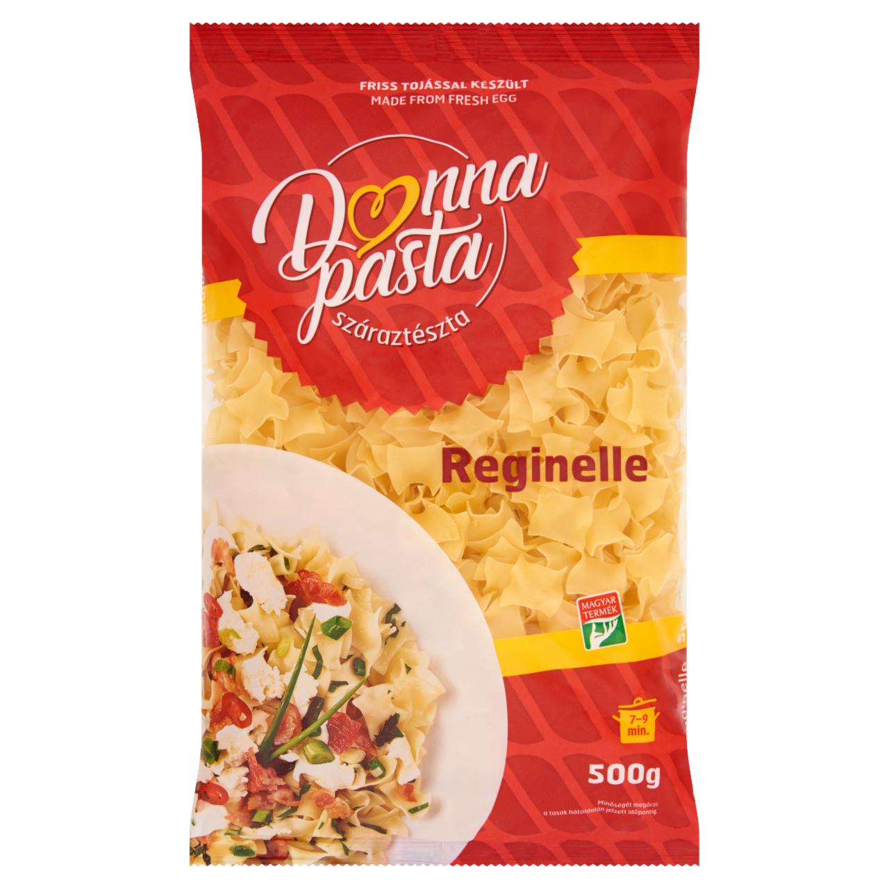 Képek - Donna Pasta fodros kocka 1 tojásos száraztészta 500 g