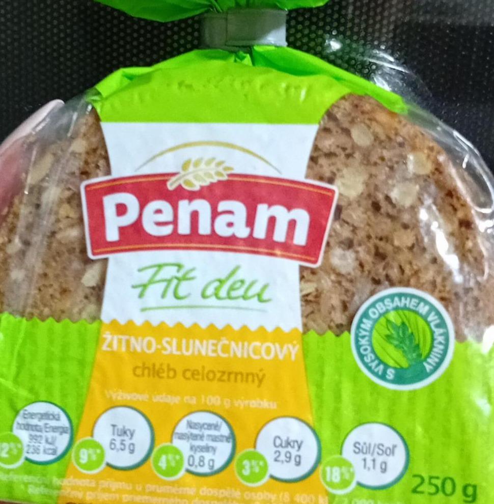Képek - žitno- slunečnicový chléb celozrnný Fit den Penam