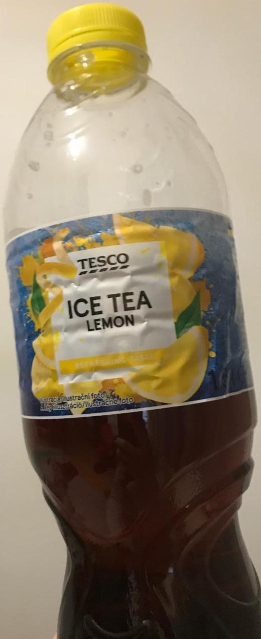 Képek - Tesco ice tea citrom ízű üdítőital fekete tea kivonattal 