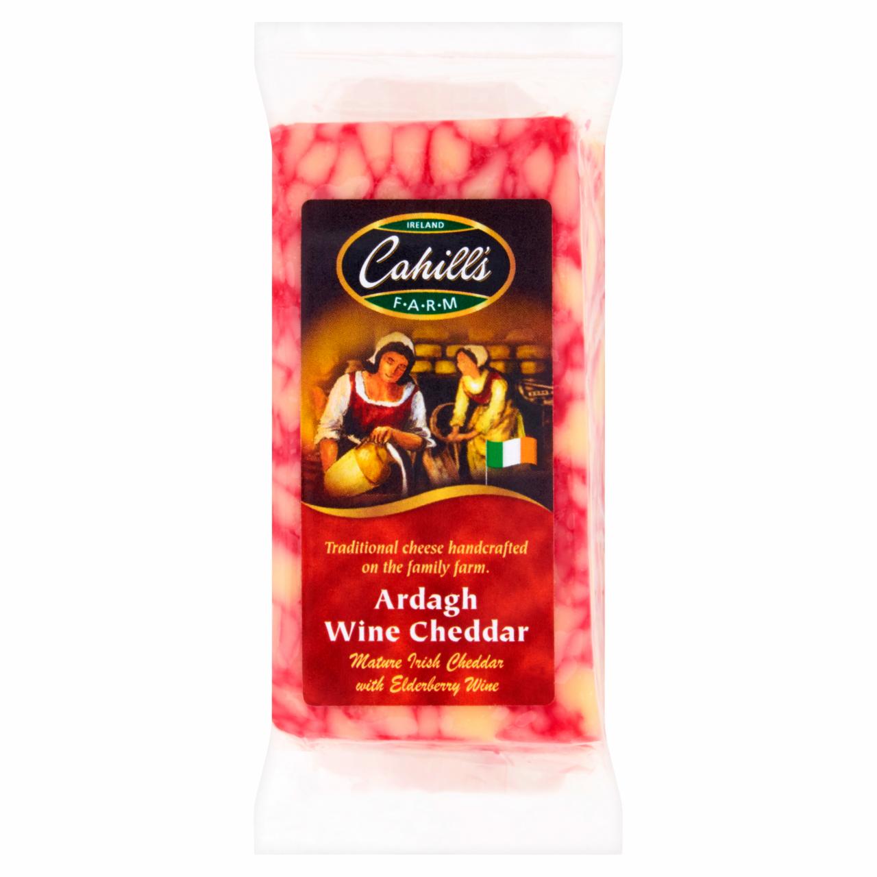 Képek - Cahill's Farm Ardagh Wine Cheddar kemény zsíros vörösboros sajt 145 g