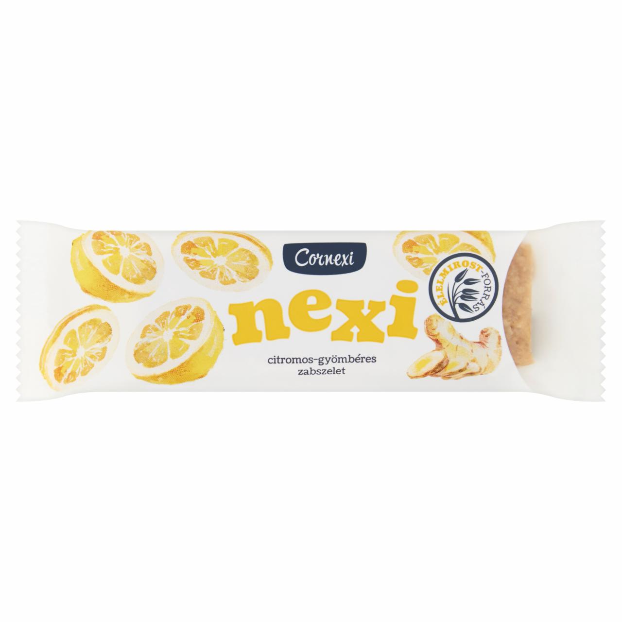 Képek - Cornexi nexi citromos-gyömbéres zabszelet 45 g