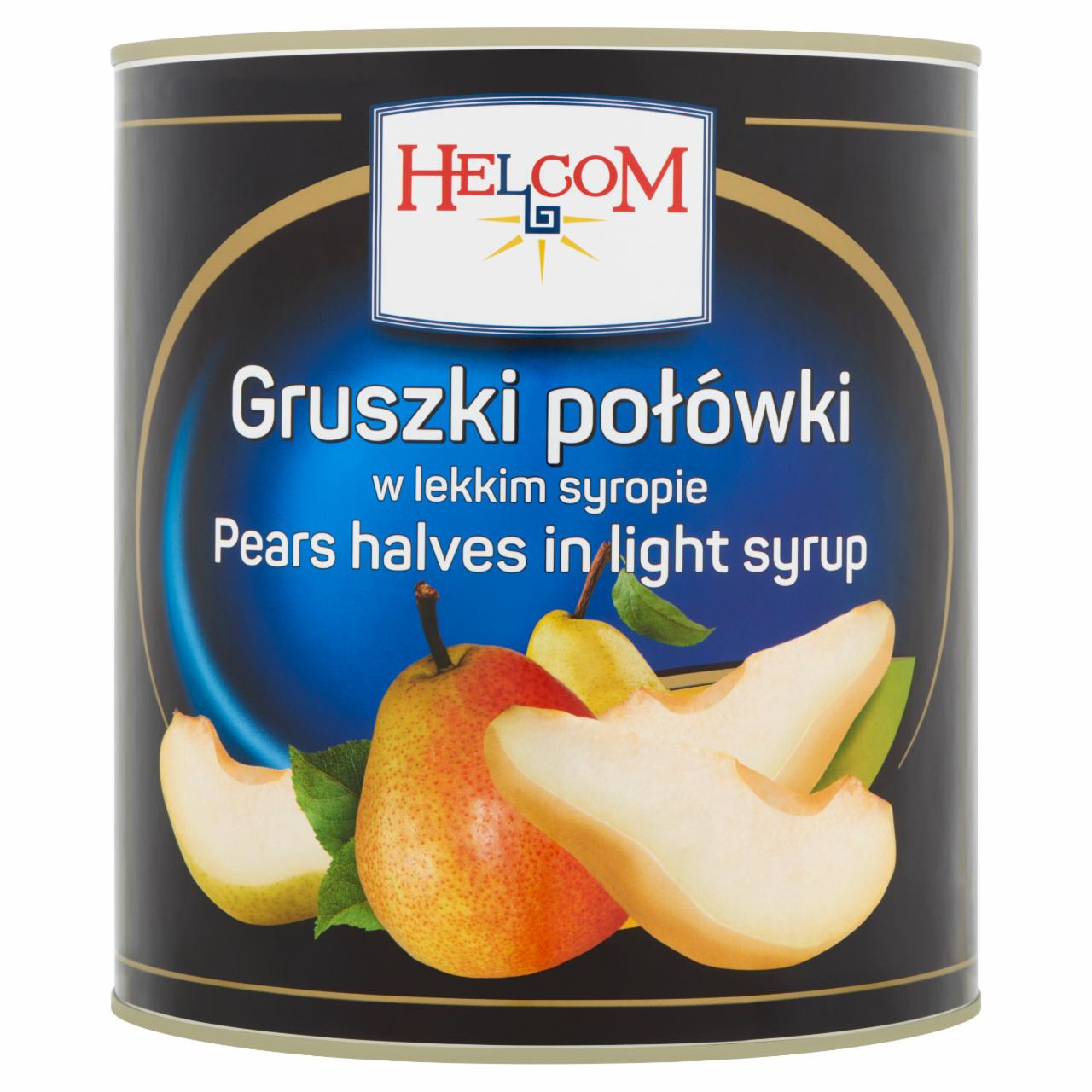 Képek - Helcom hámozott felezett körte enyhén cukrozott lében 3 kg