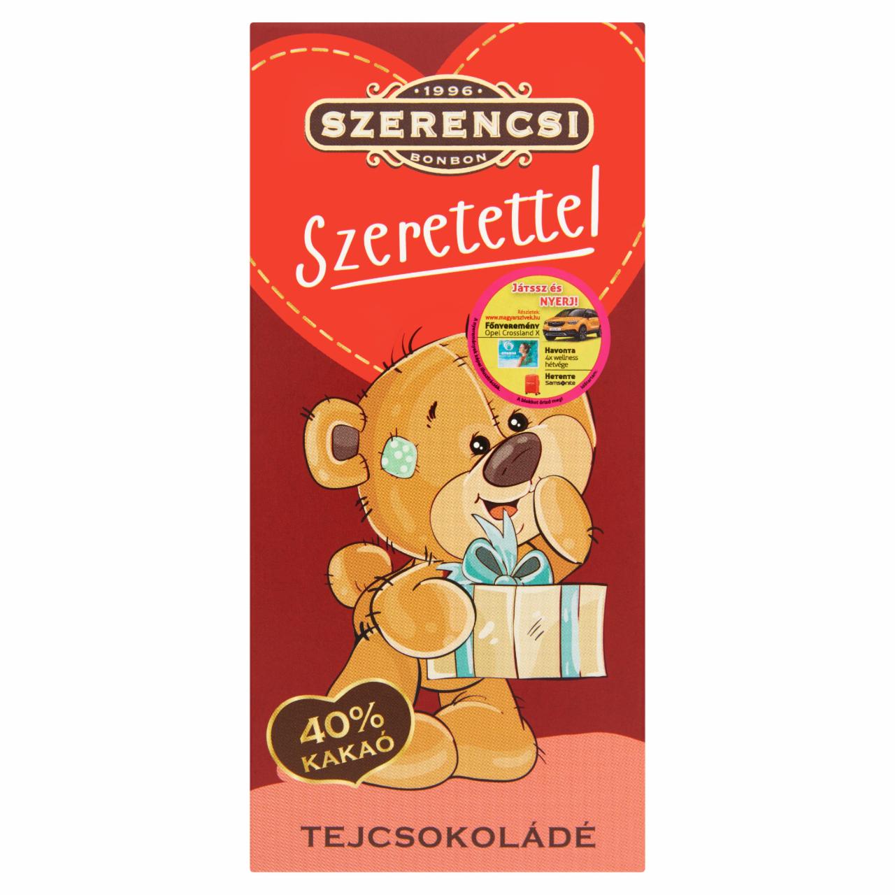 Képek - Szerencsi Szeretettel tejcsokoládé 50 g