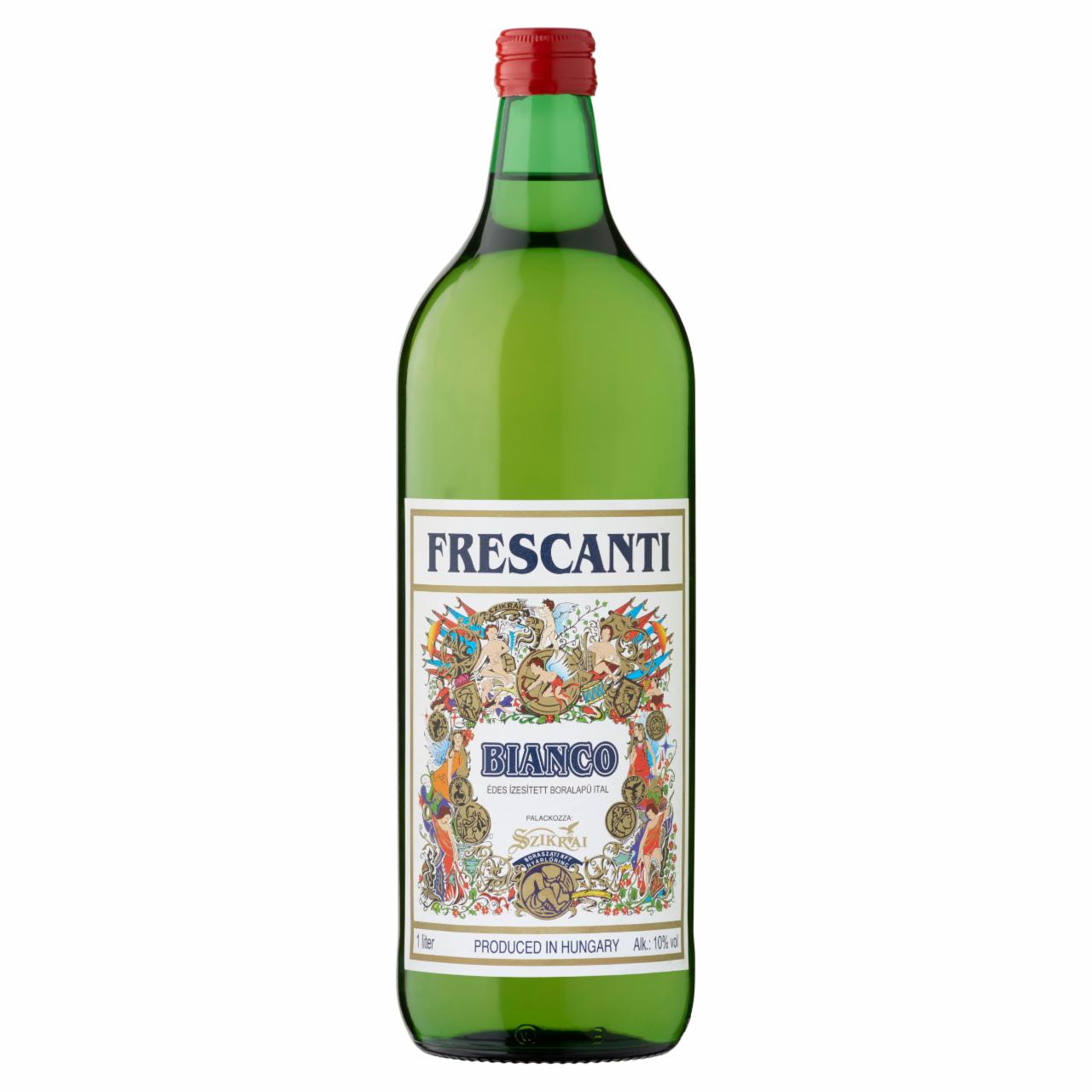Képek - Frescanti Bianco édes ízesített boralapú ital 10% 1 l