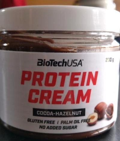 Képek - BioTechUSA Protein Cream kakaós, fehérje tartalmú kenhető krém mogyoróval és édesítőszerrel 200 g
