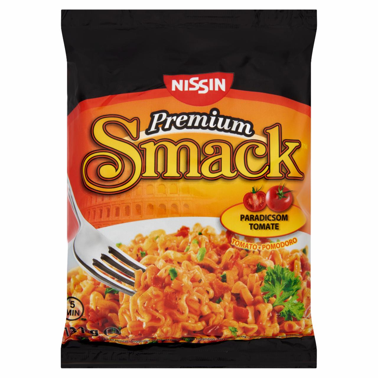 Képek - Nissin Smack Premium instant tészta olaszos paradicsomos szósszal 131 g