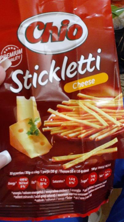 Képek - Chio Stickletti sajtos pálcika 35 g