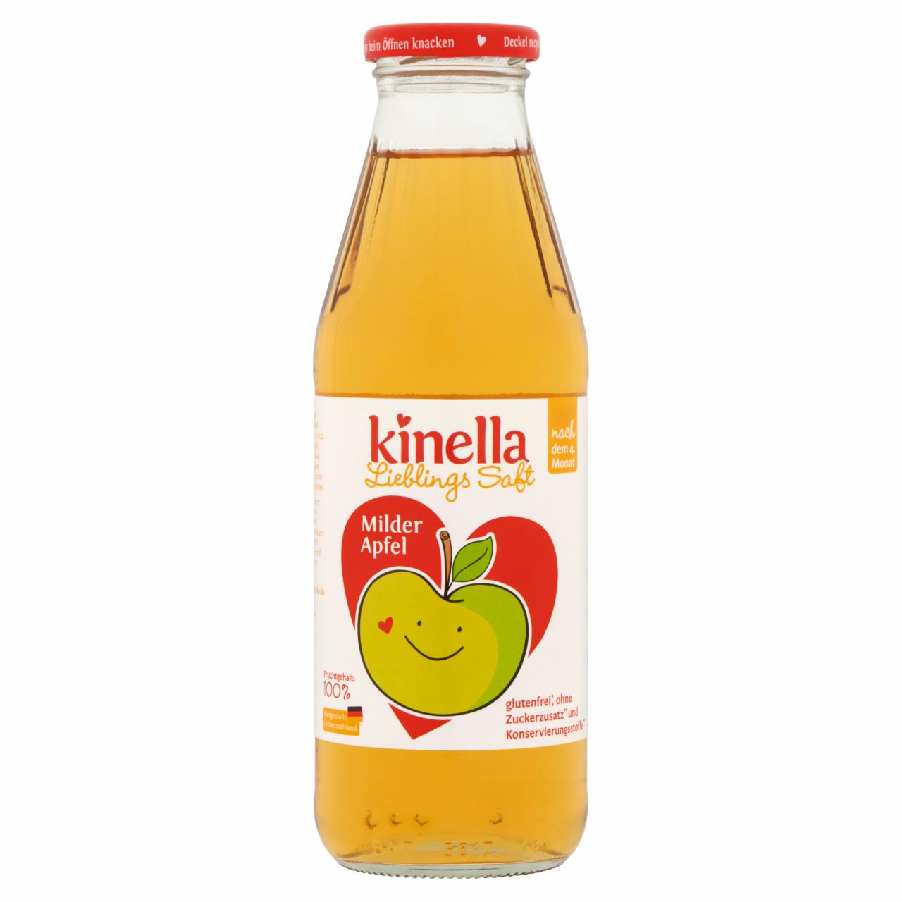 Képek - Kinella almalé édes almából 4hó 500 ml