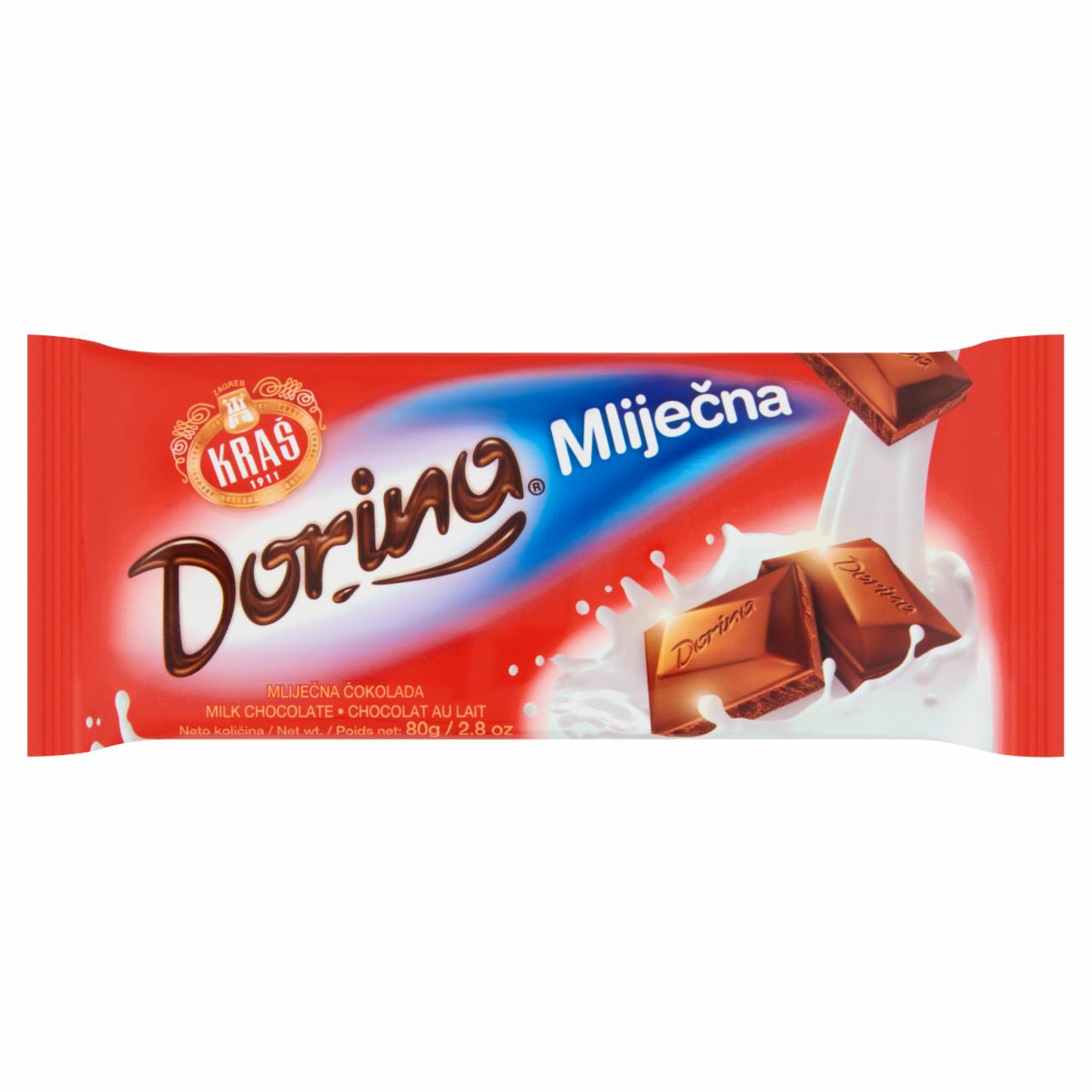 Képek - Kraš Dorina tejcsokoládé 80 g