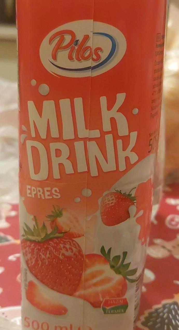 Képek - Milk drink epres Pilos