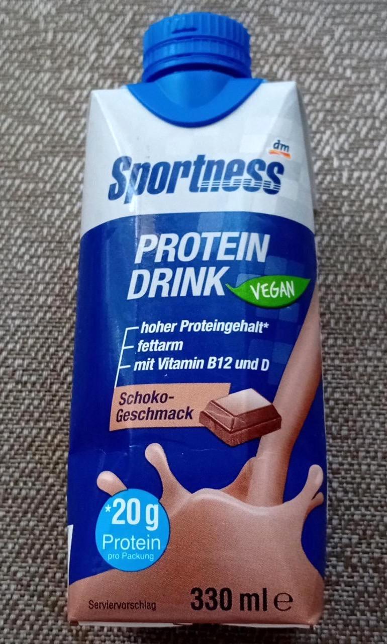 Képek - Protein drink Vegan Schoko-Geschmack Sportness