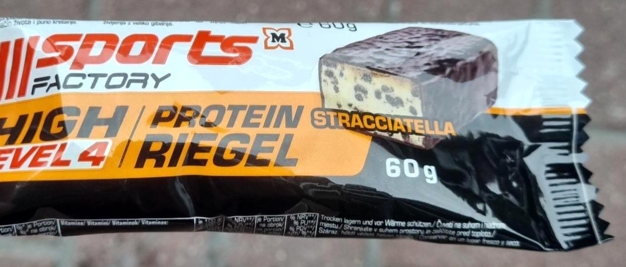 Képek - Sports factory Protein szelet Stracciatella Müller