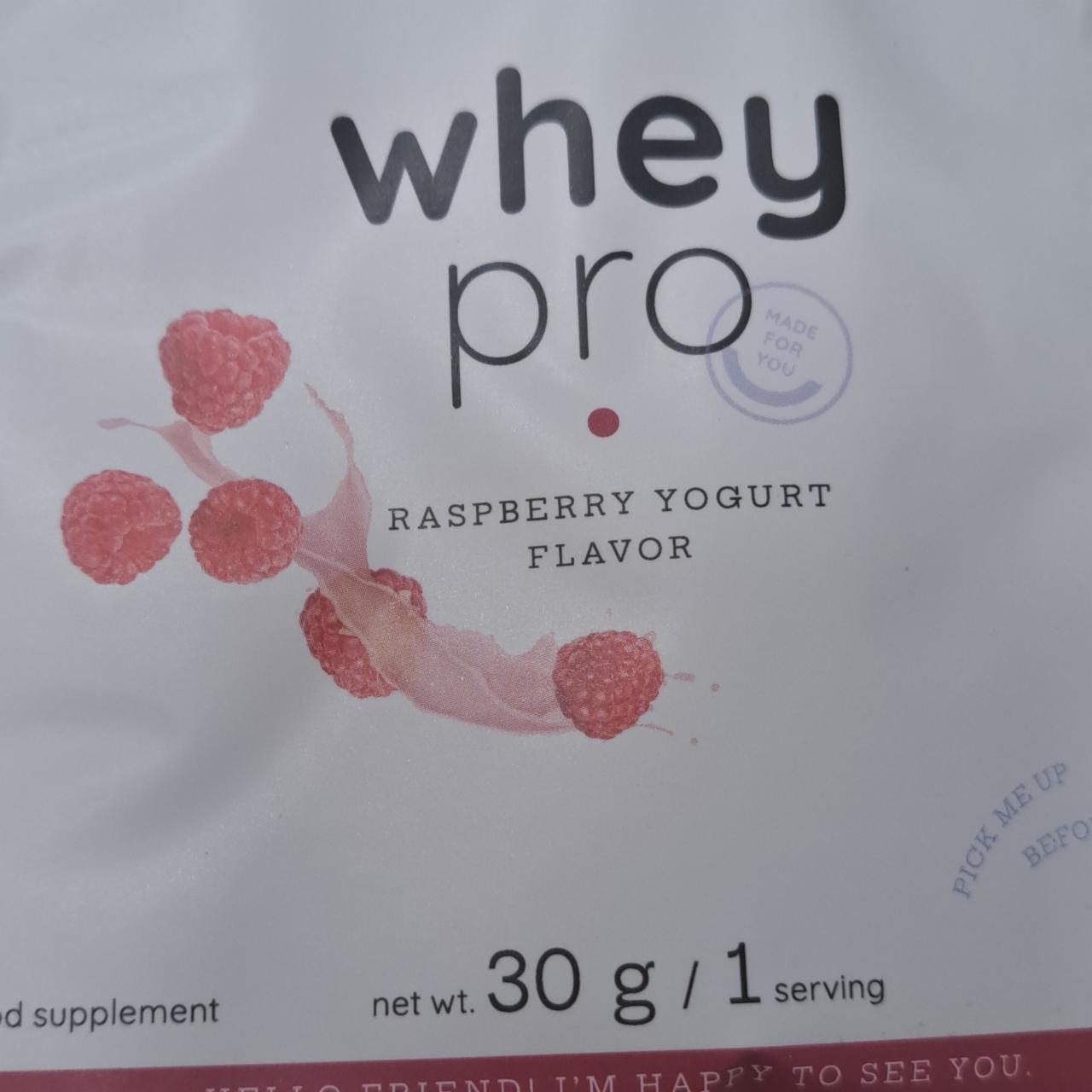 Képek - Why pro Rapsberry Yoghurt Flavour Nutriversum