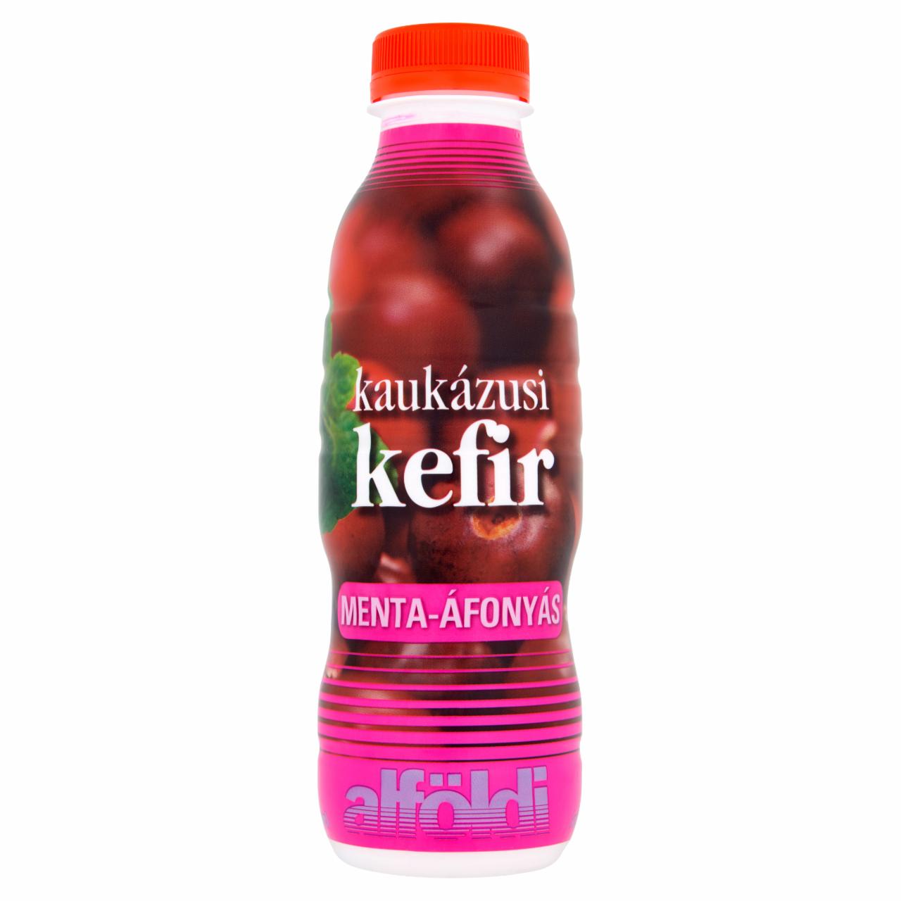 Képek - Alföldi menta-áfonyás kaukázusi kefir 500 ml