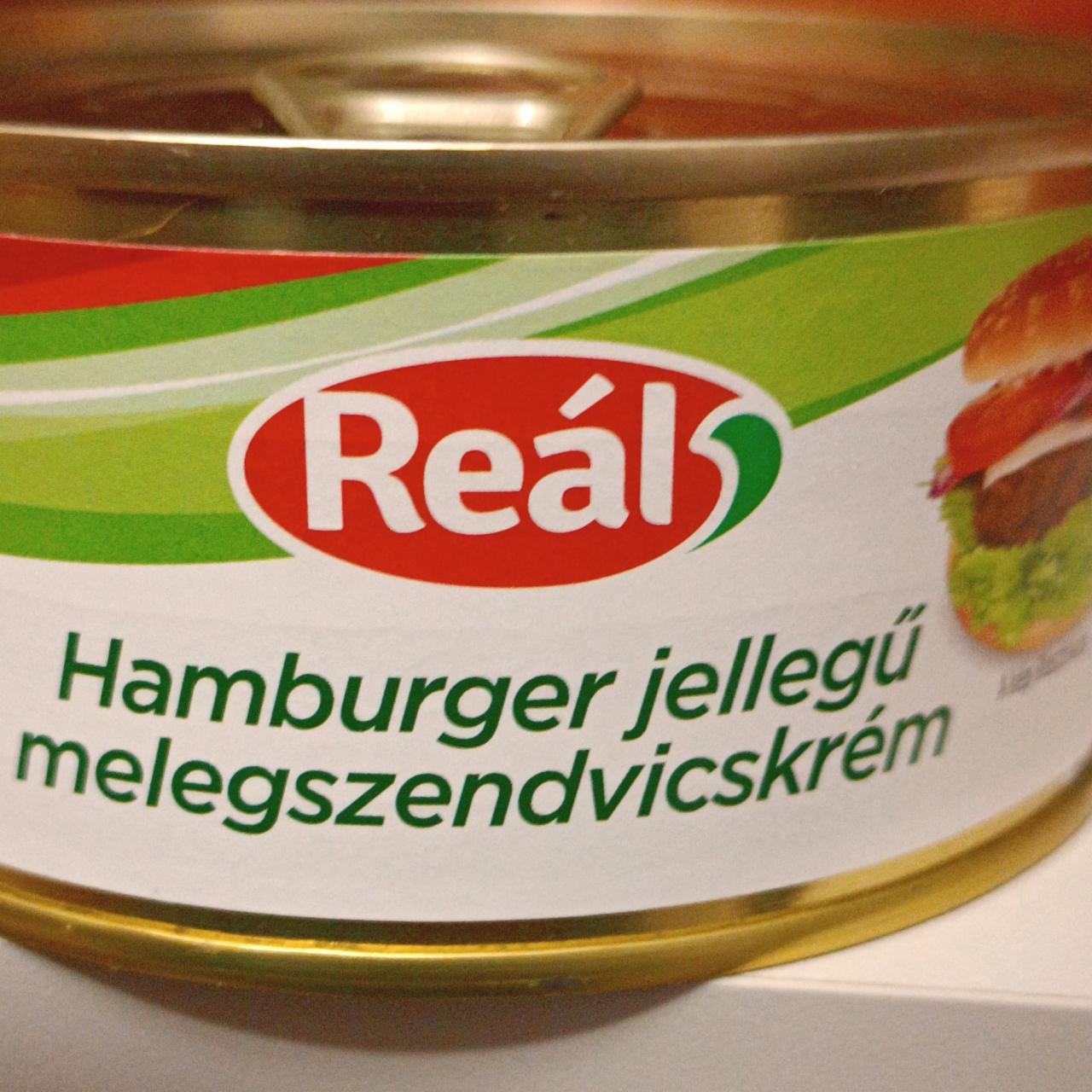 Képek - Hamburger jellegű melegszendvicskrém Reál