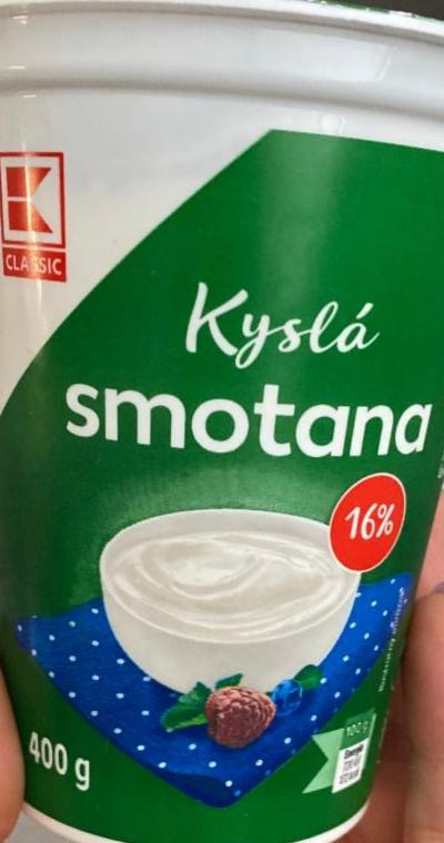 Képek - Kyslá smotana 16% K-Classic