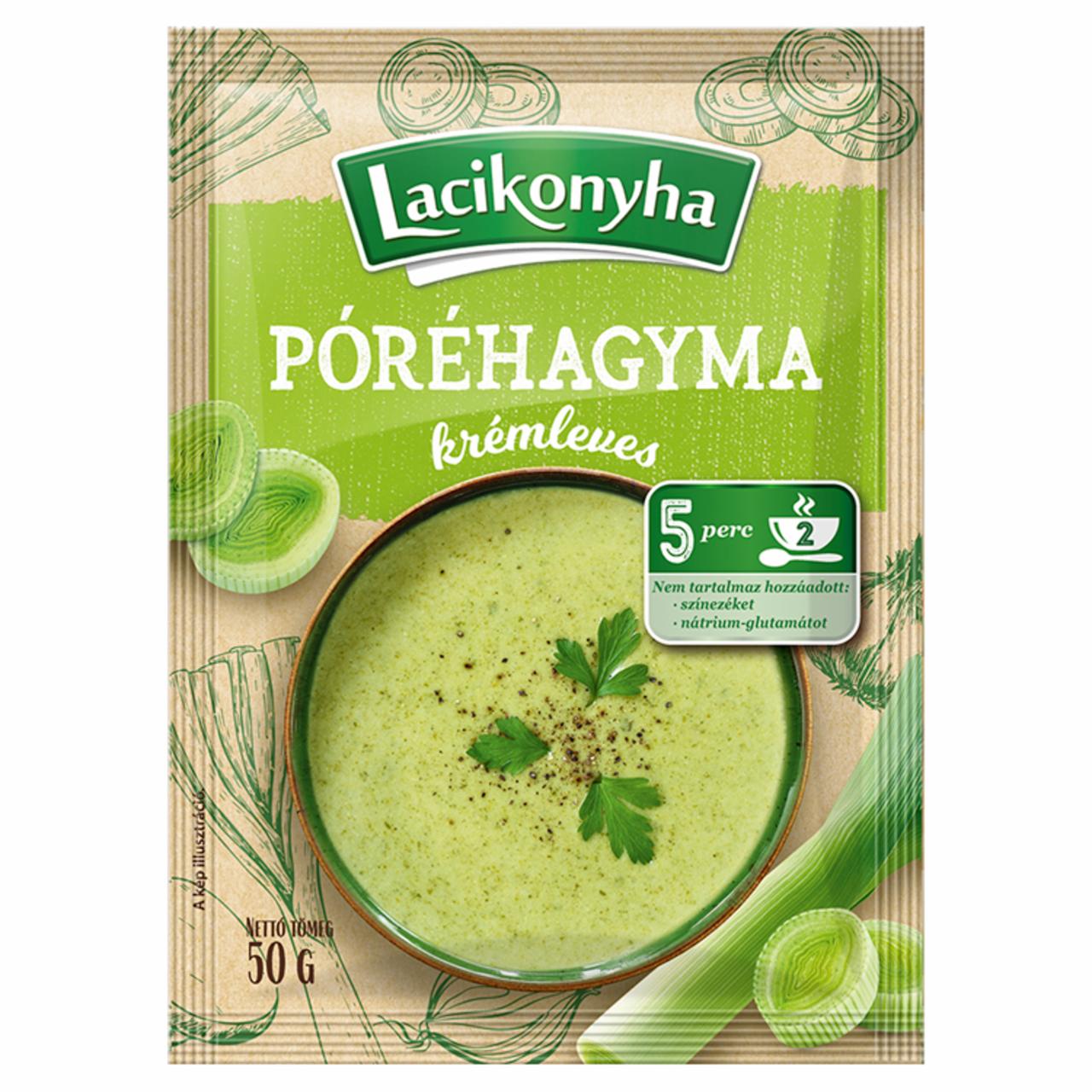 Képek - Lacikonyha póréhagyma krémleves 50 g