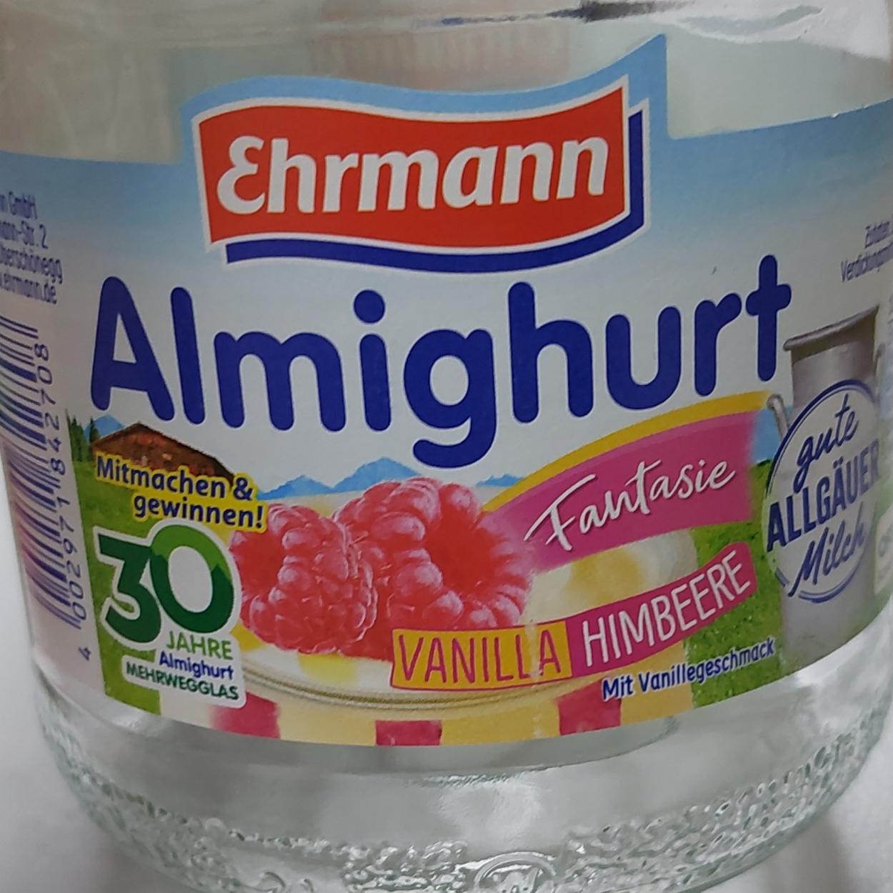 Képek - Almighurt vanília-málna Ehrmann
