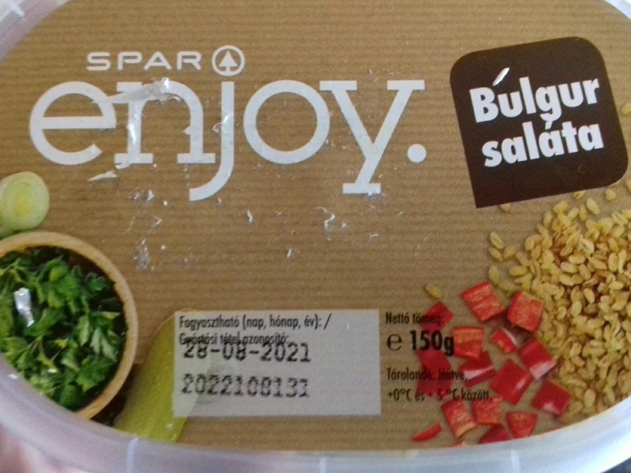 Képek - Bulgur saláta Spar enjoy