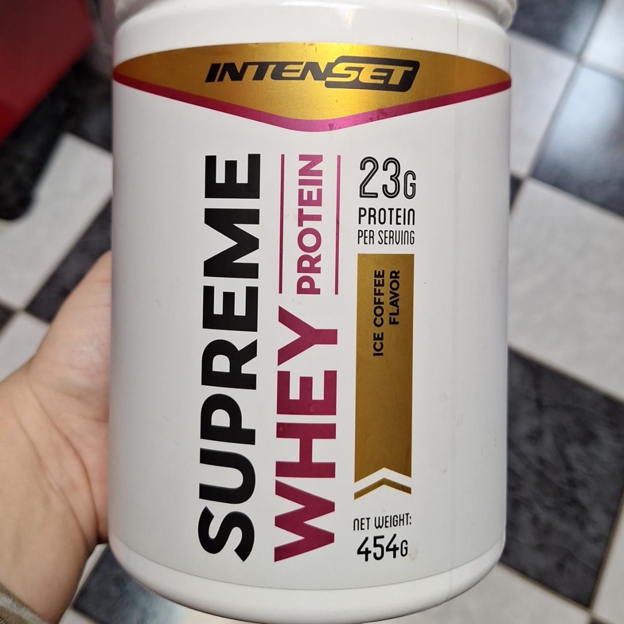 Képek - Supreme whey protein ice coffee flavor Intenset