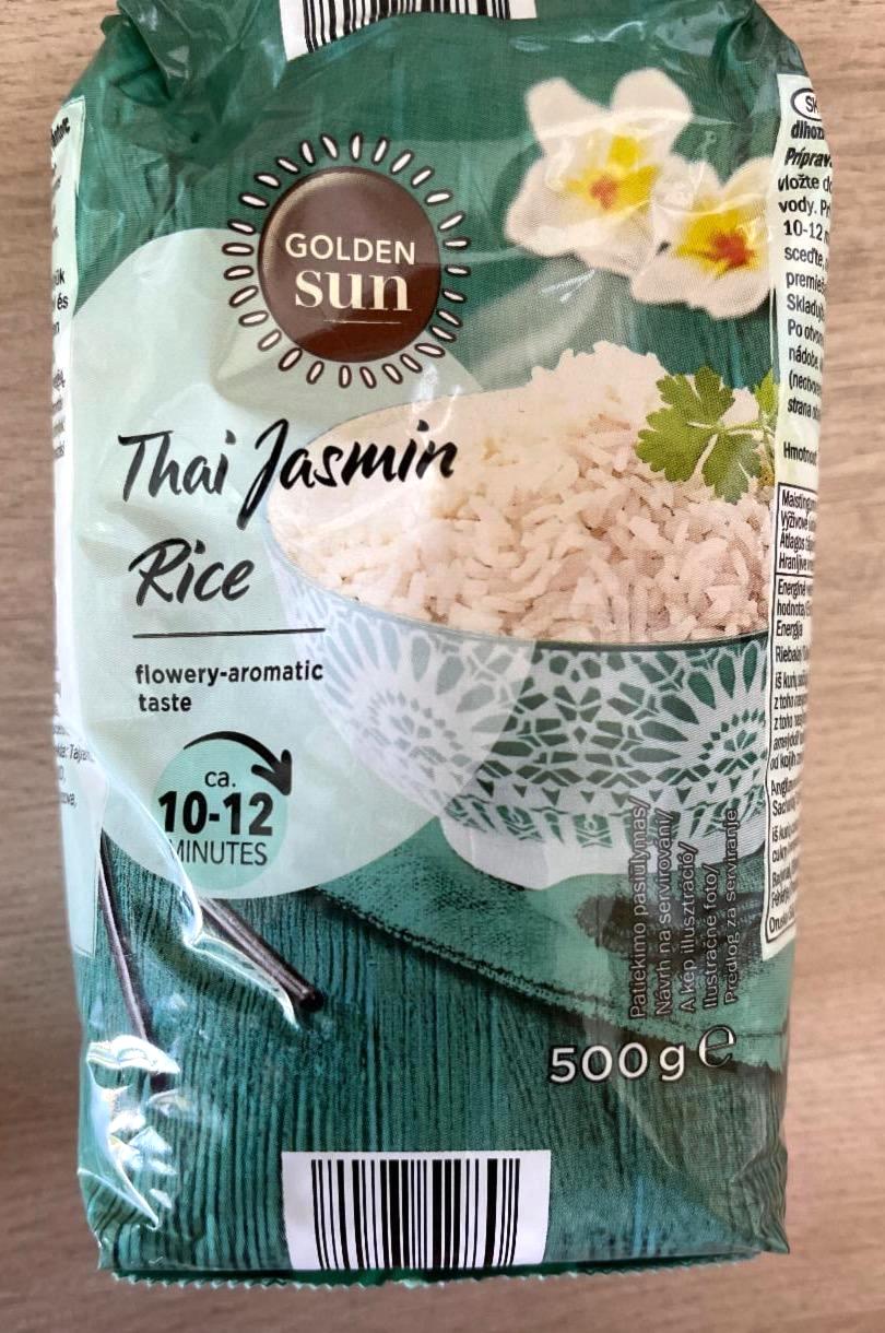 kJ Jasmine tápértékek és Thai Sun Golden - kalória, rice