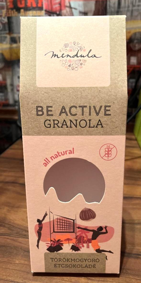 Képek - Be Active granola Törökmogyoró étcsokoládé Mendula