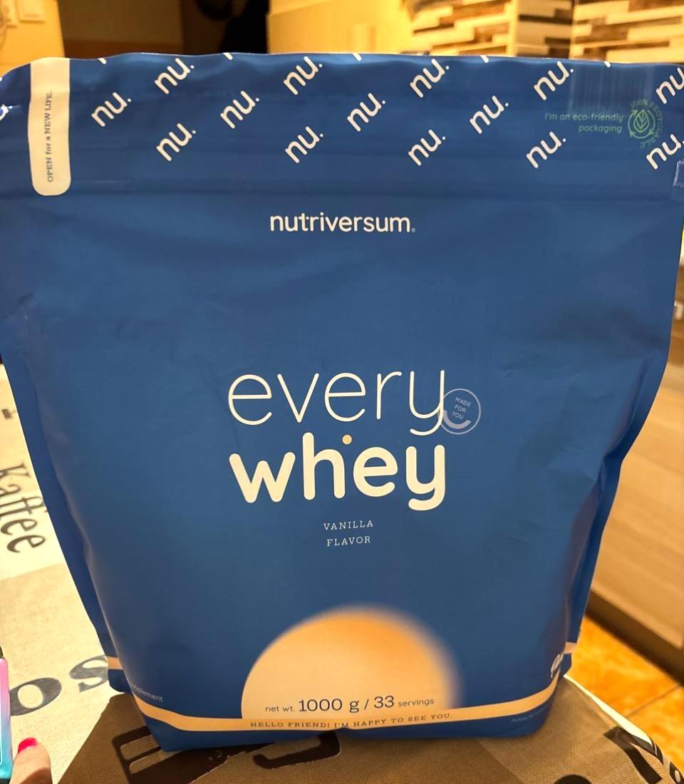 Képek - Every whey Vanilla flavour Nutriversum