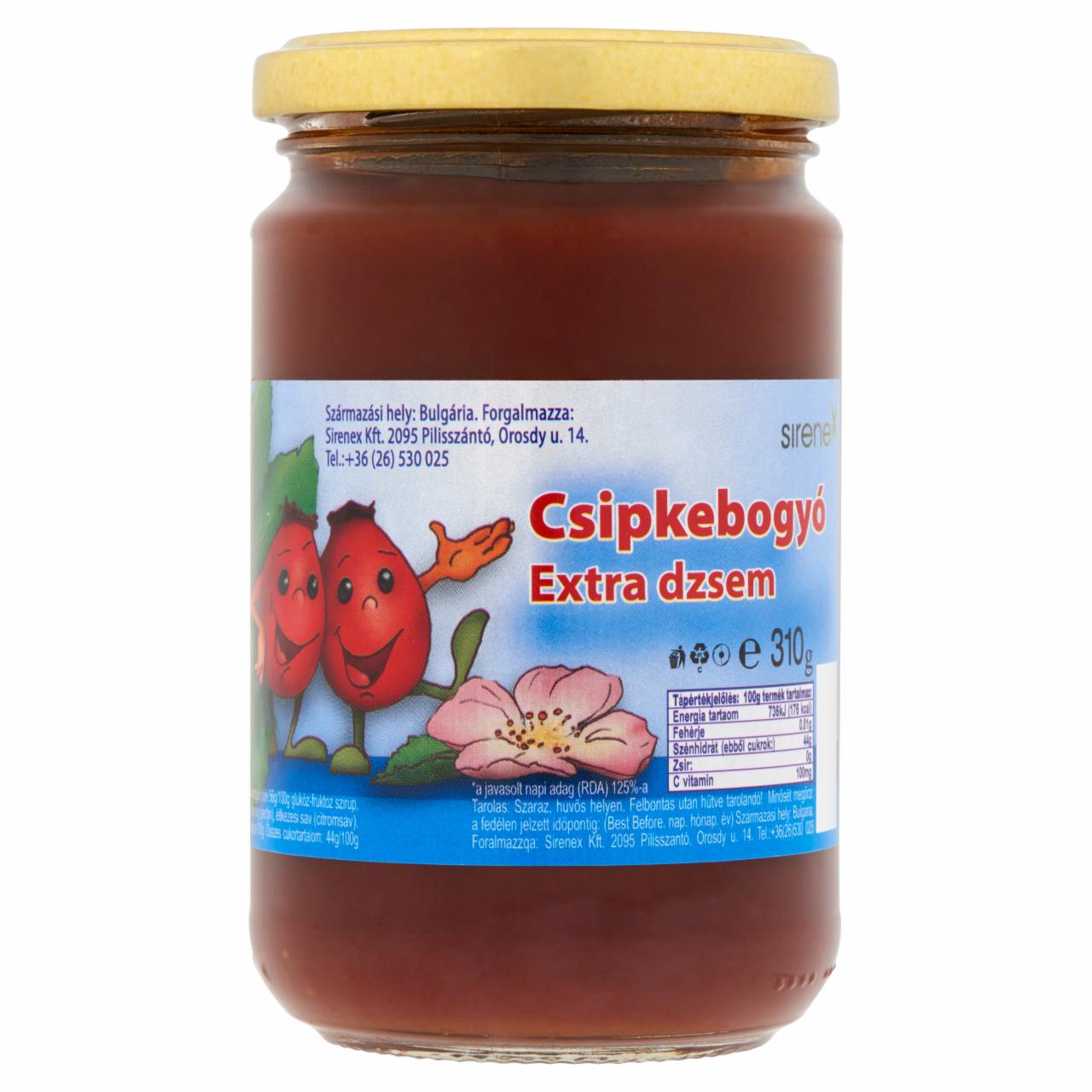 Képek - Csipkebogyó extra dzsem 310 g