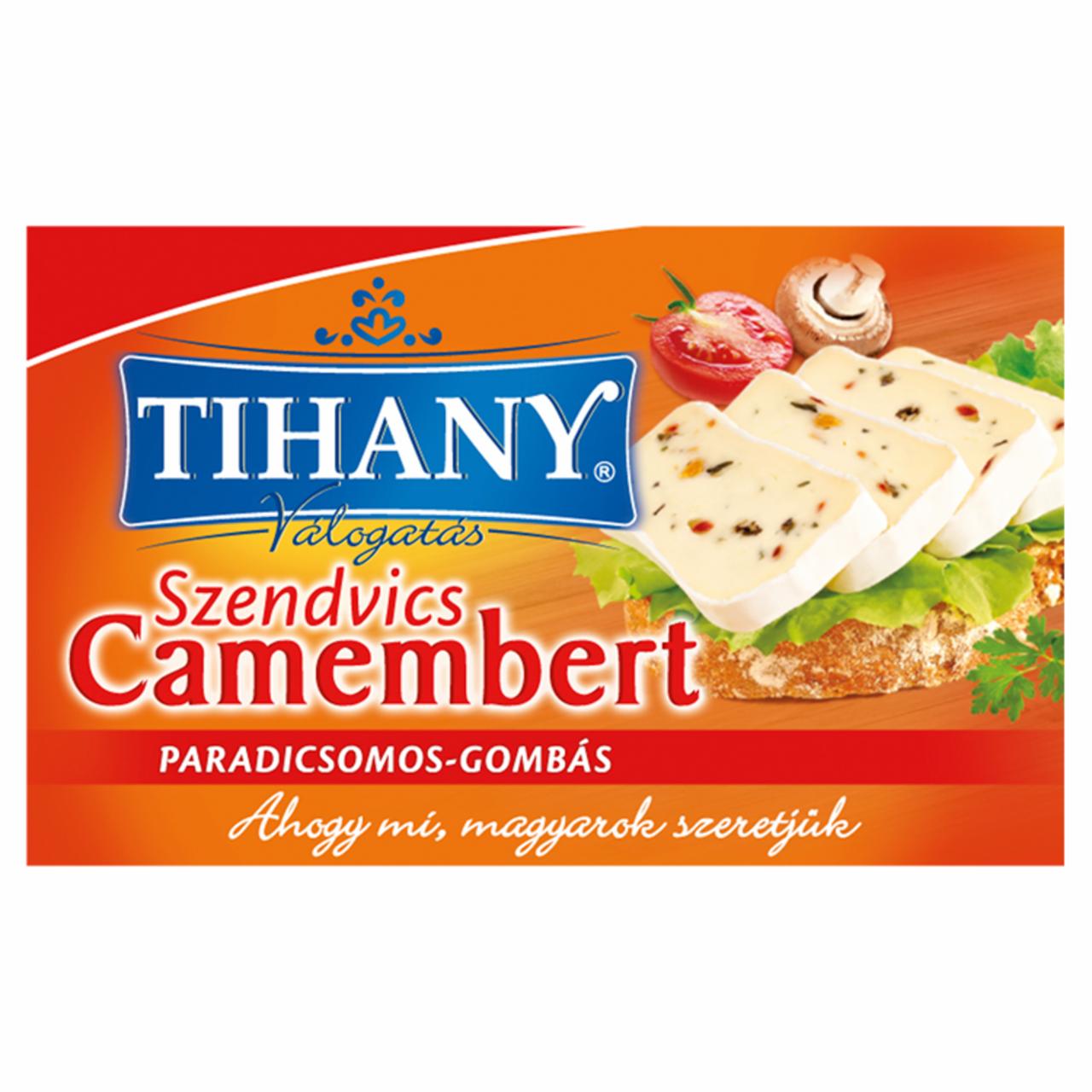 Képek - Tihany Válogatás Szendvics Camembert paradicsomos-gombás 120 g