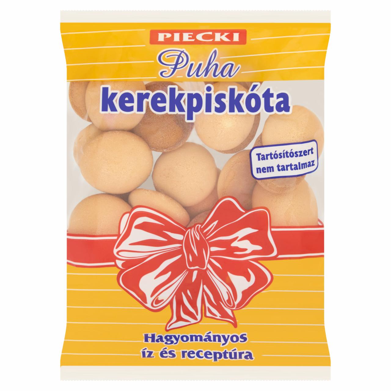 Képek - Piecki puha kerekpiskóta 120 g