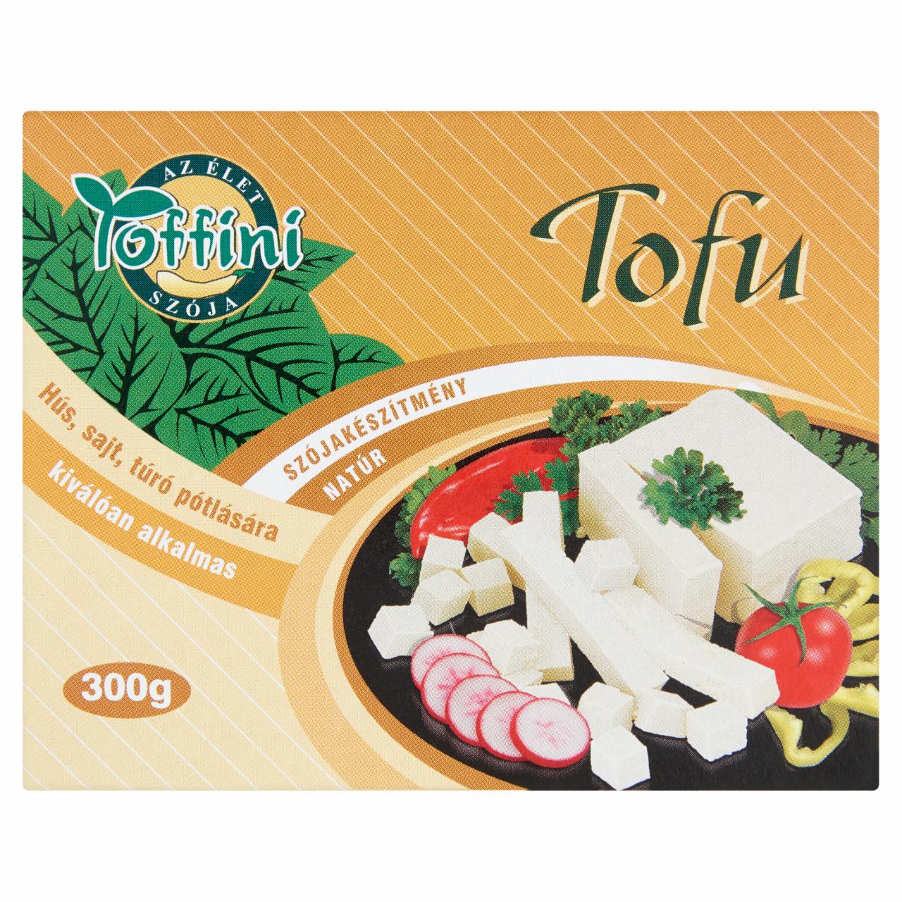 Képek - Toffini Tofu natúr szójakészítmény 300 g